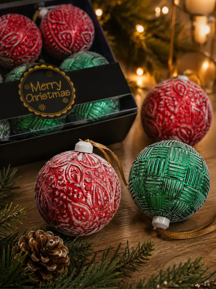 BOLA DE NAVIDAD PCS*12 3