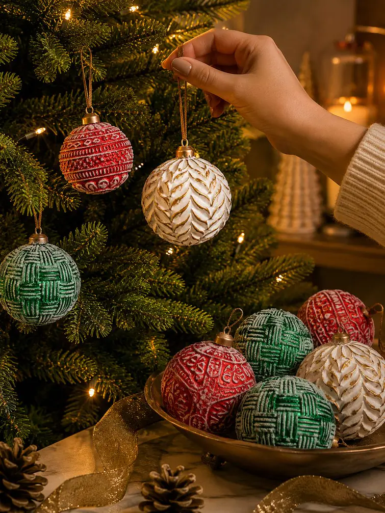 BOLA DE NAVIDAD PCS*12 4
