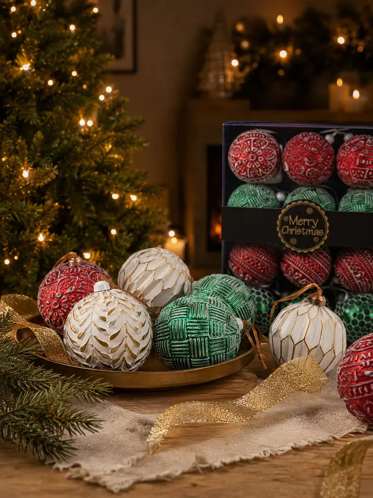 BOLA DE NAVIDAD PCS*12 5