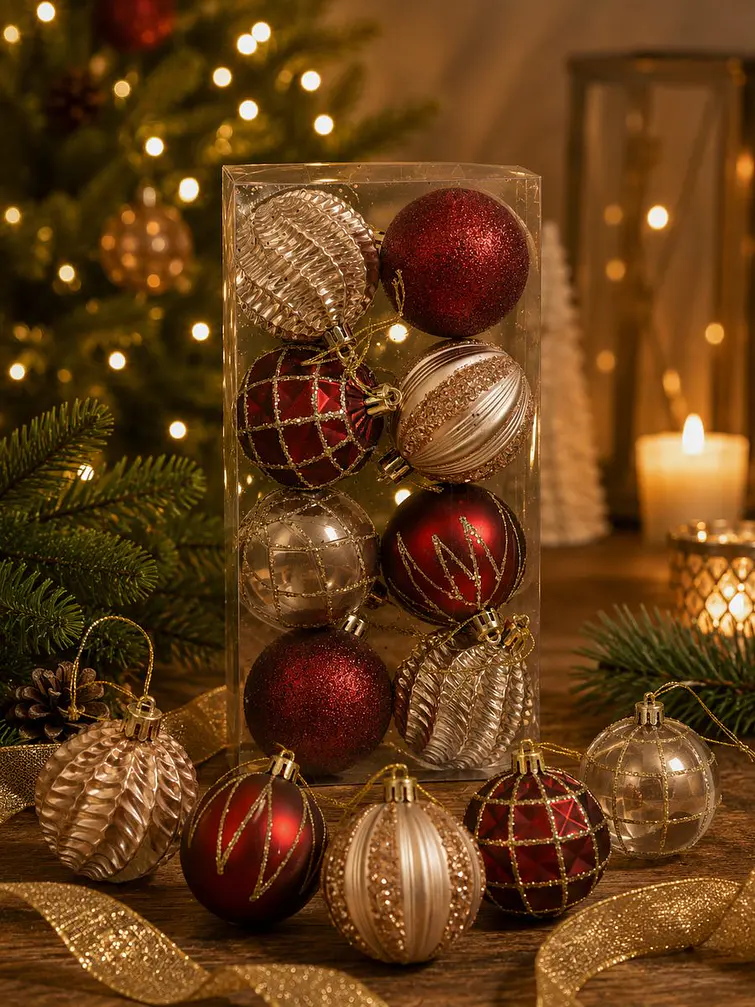 BOLA DE NAVIDAD PCS*8 1