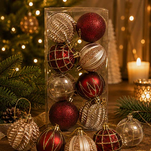 BOLA DE NAVIDAD PCS*8