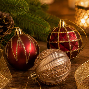 BOLA DE NAVIDAD PCS*8