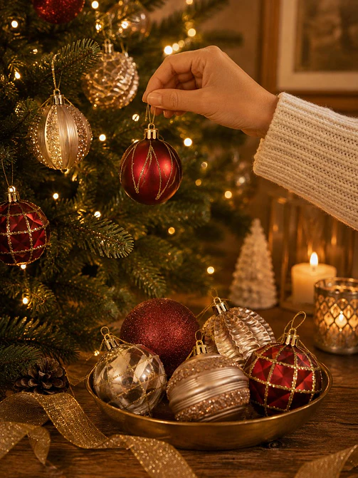 BOLA DE NAVIDAD PCS*8 3
