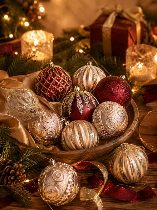 BOLA DE NAVIDAD PCS*8 2