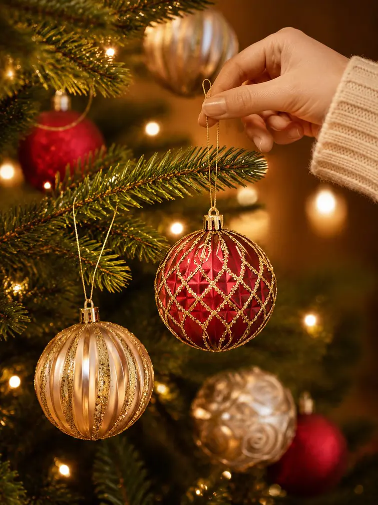 BOLA DE NAVIDAD PCS*8 3