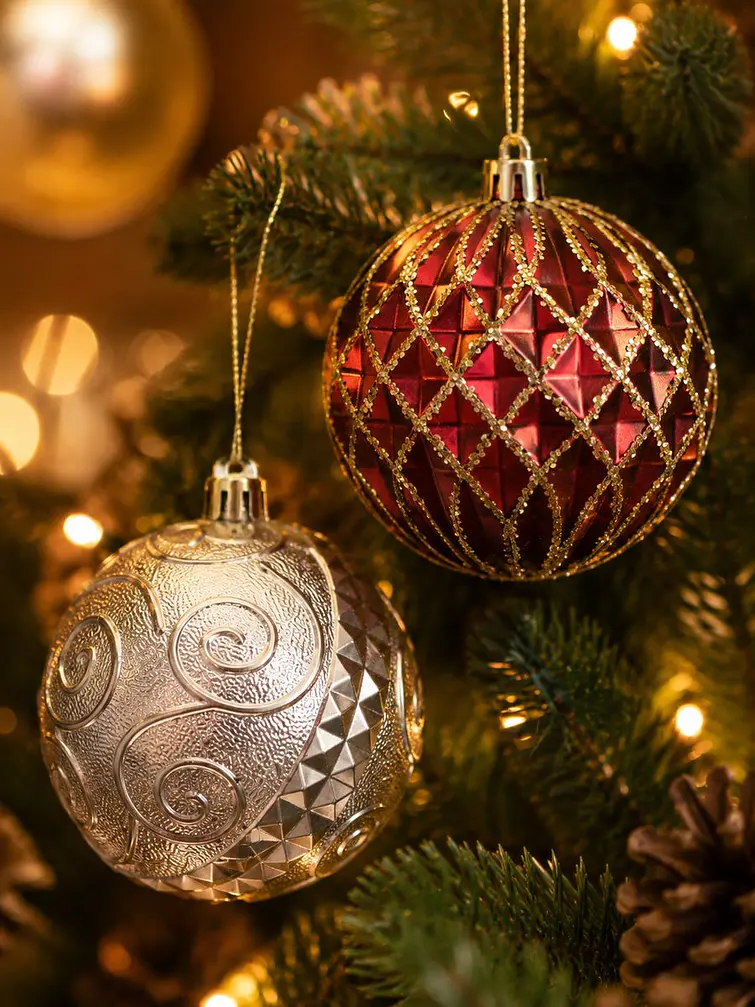 BOLA DE NAVIDAD PCS*8 4