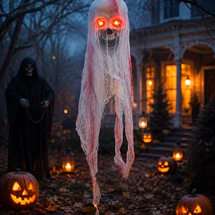 ADORNO HALLOWEEN CALAVERA C/U