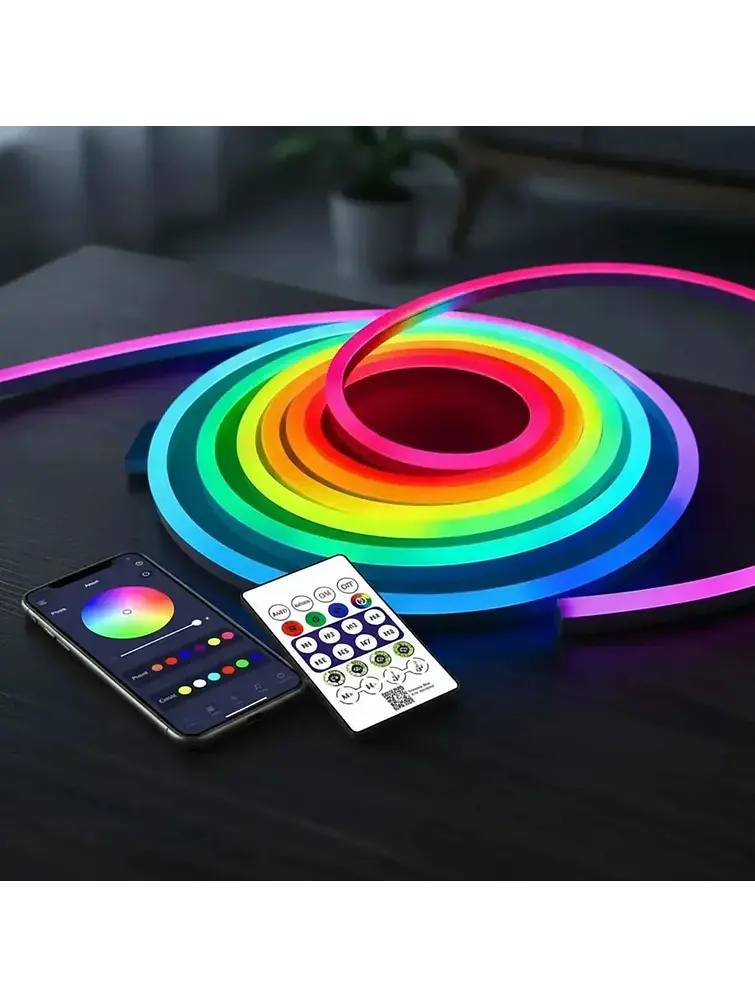 TIRA LED RGB MULTICOLOR 7X15.5 V 2