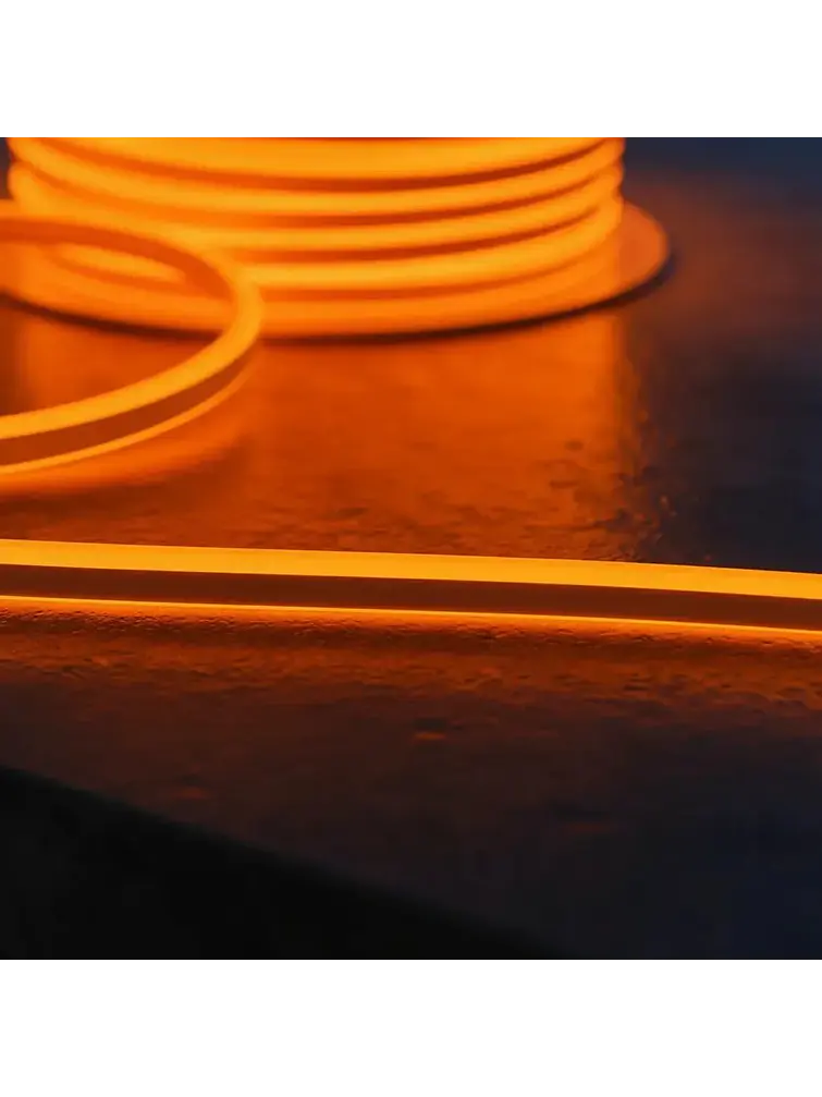 TIRA NEON 2835 120L 220V NARANJA 50M 2