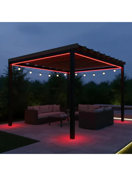 TIRA NEON 2835 120L 220V ROJO 50M  2