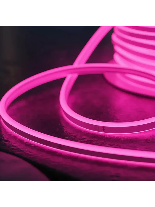 TIRA NEON 2835 120L 220V ROSA 50M 2