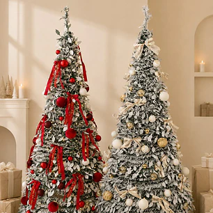 ARBOL DE NAVIDAD PLEGABLE C/U