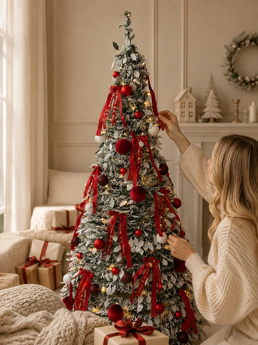 ARBOL DE NAVIDAD PLEGABLE C/U 3
