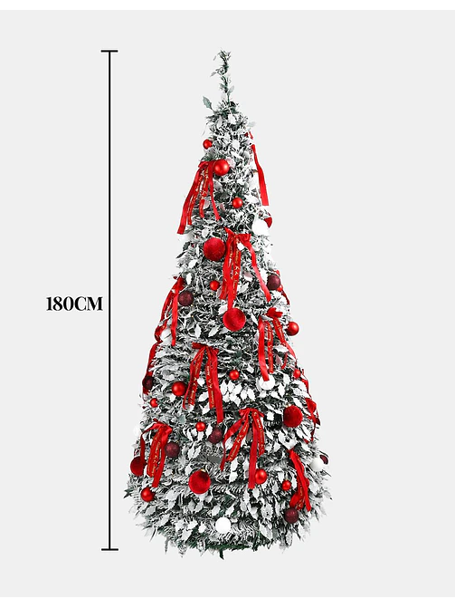 ARBOL DE NAVIDAD PLEGABLE C/U 6
