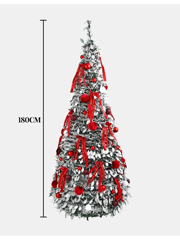 ARBOL DE NAVIDAD PLEGABLE C/U 6