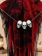 ADORNO DE HALLOWEEN ESQUELETO C/U - Miniatura 3