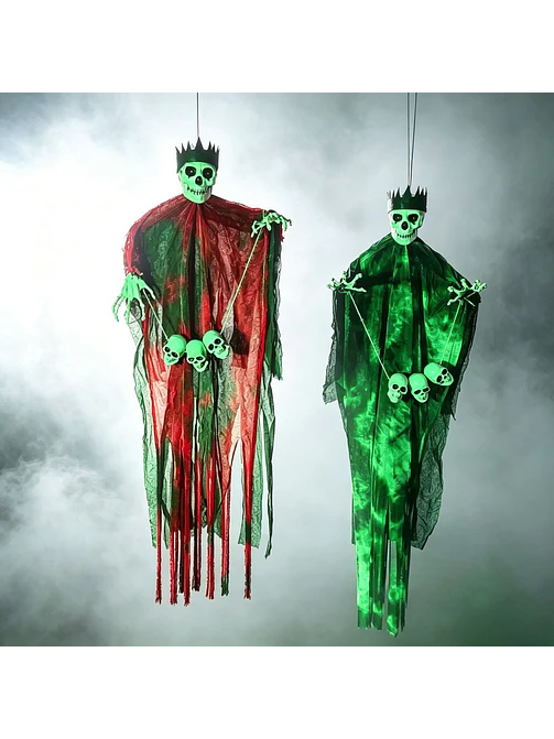 ADORNO DE HALLOWEEN ESQUELETO C/U 5