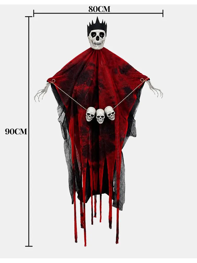 ADORNO DE HALLOWEEN ESQUELETO C/U 6