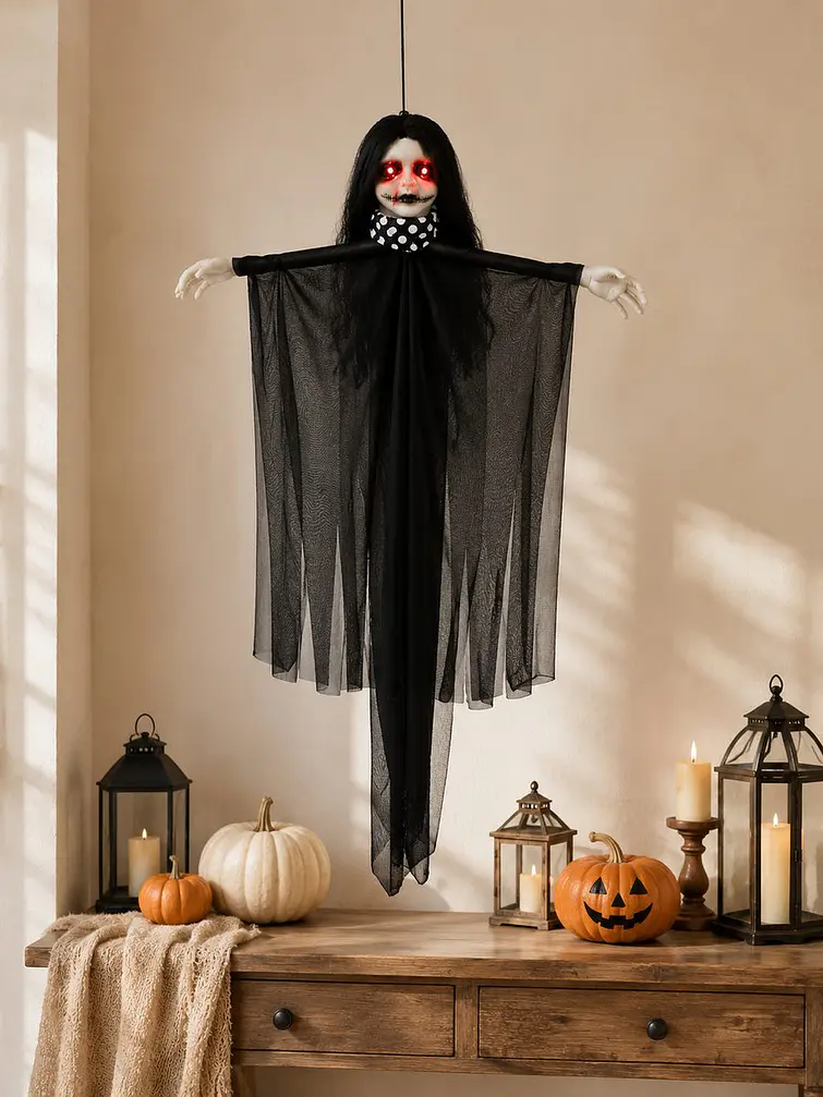 ADORNO DE HALLOWEEN FANTASMA C/U 1