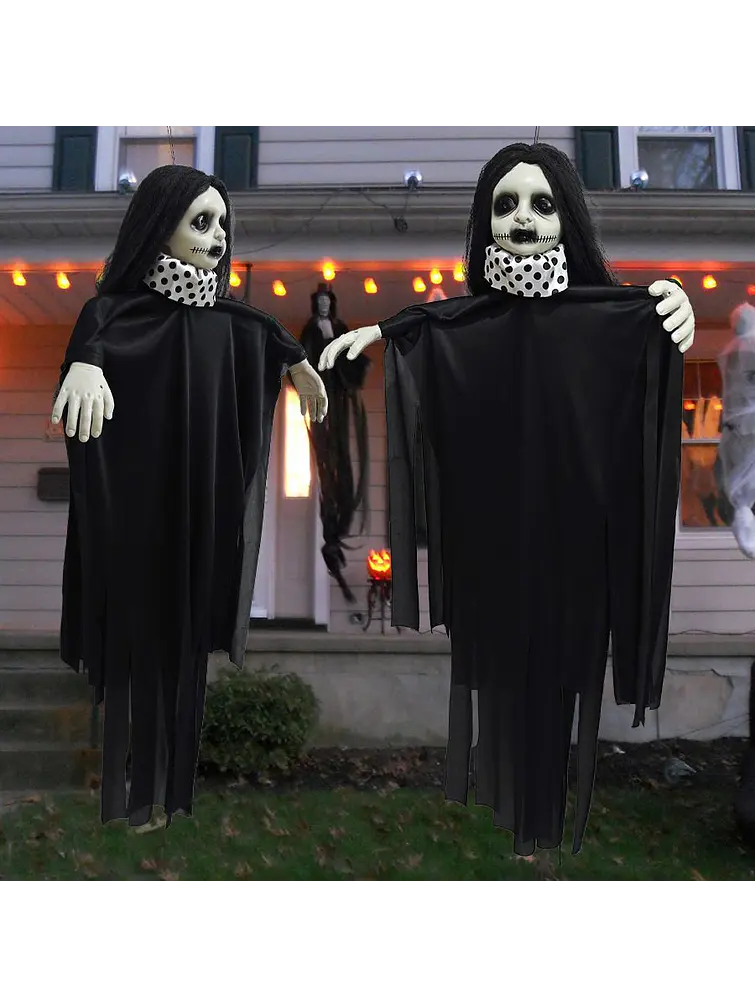 ADORNO DE HALLOWEEN FANTASMA C/U 5