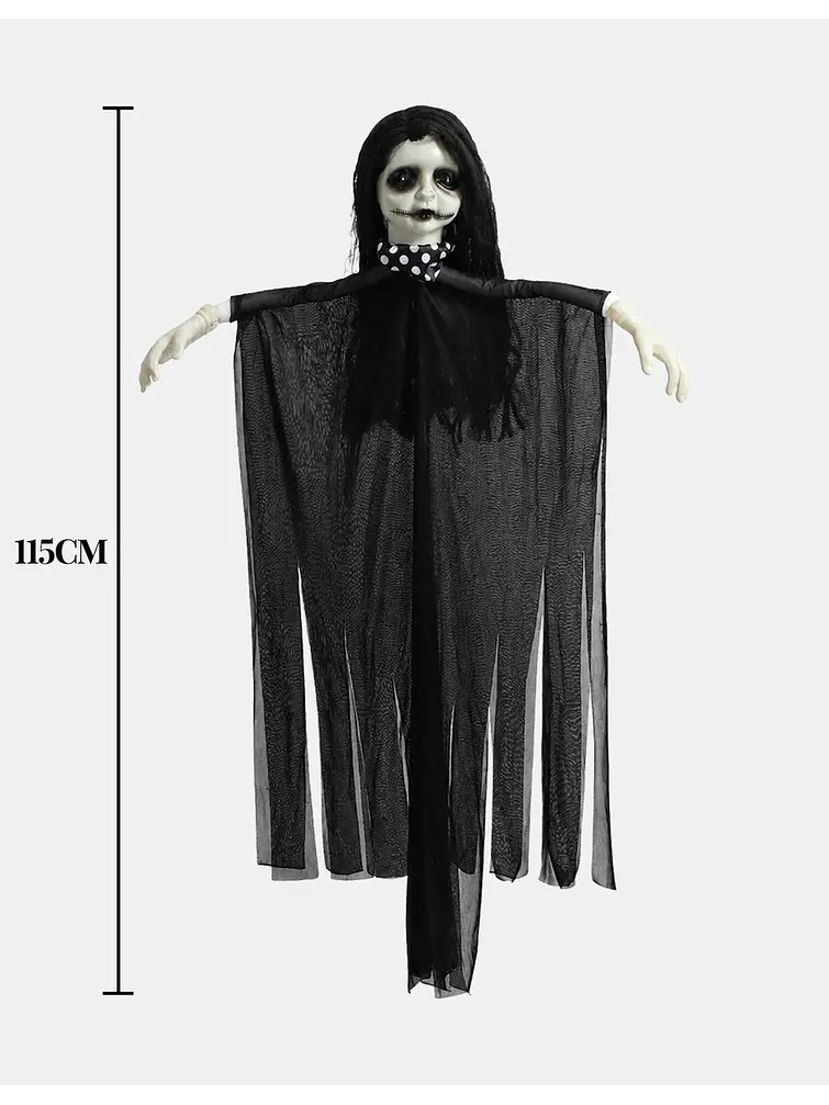 ADORNO DE HALLOWEEN FANTASMA C/U 6