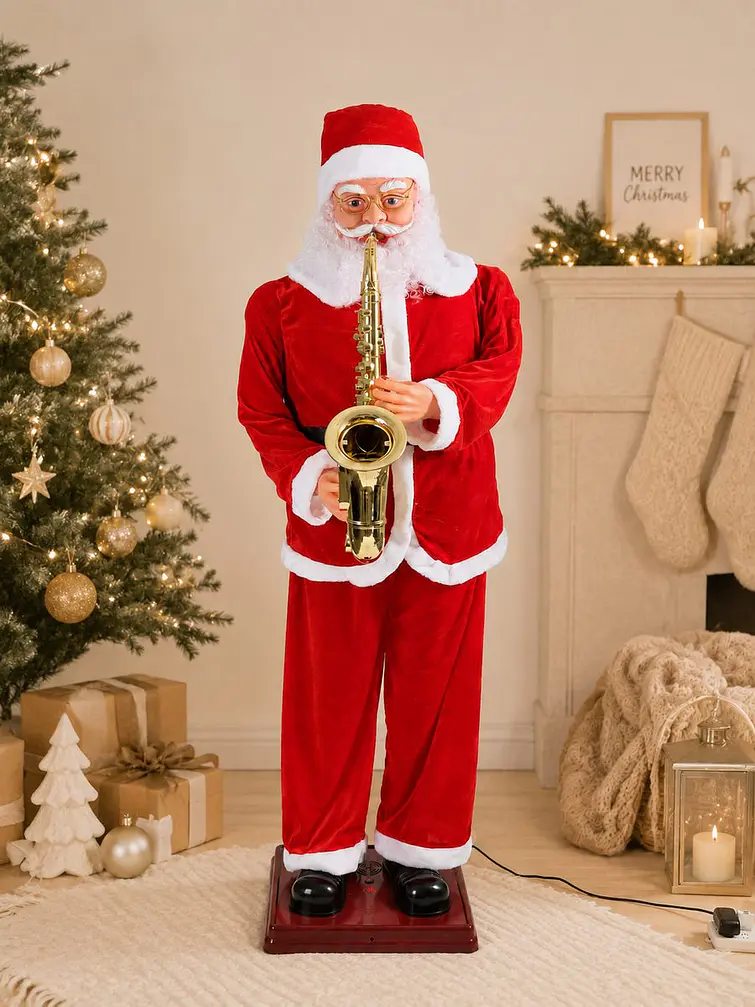 PAPA NOEL GIGANTE MUSICAL  C/U 1