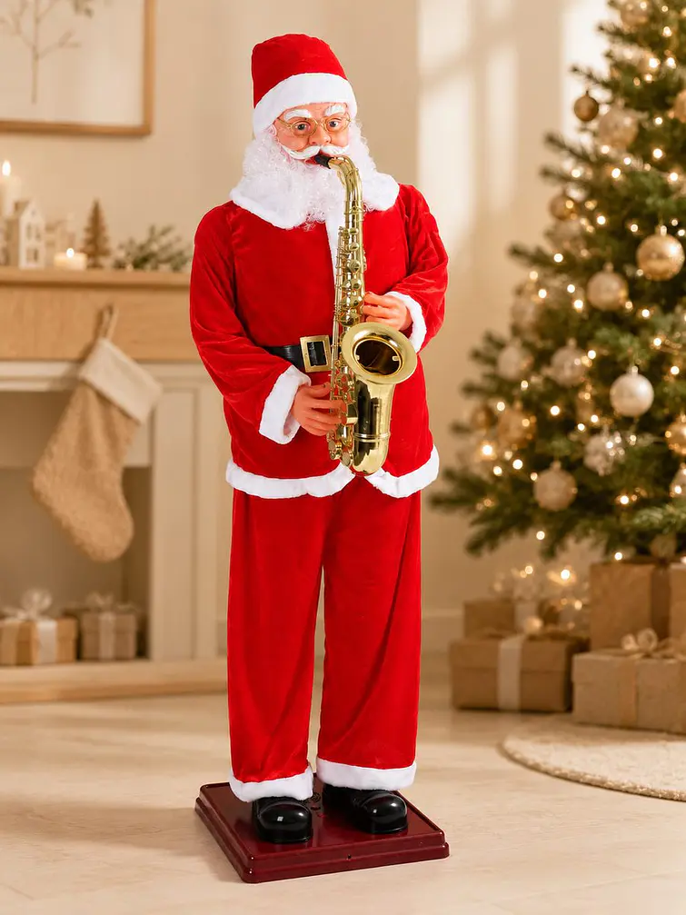 PAPA NOEL GIGANTE MUSICAL  C/U 4