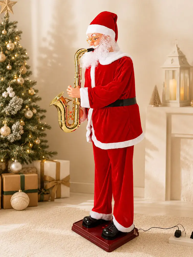 PAPA NOEL GIGANTE MUSICAL  C/U 5
