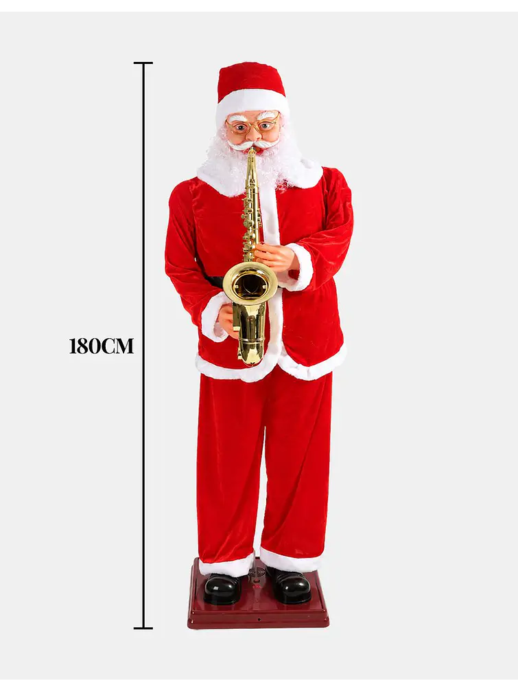 PAPA NOEL GIGANTE MUSICAL  C/U 6