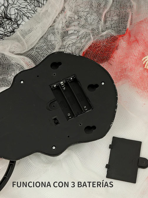 TIMBRE DECORATIVO DE CALAVERA C/U 3