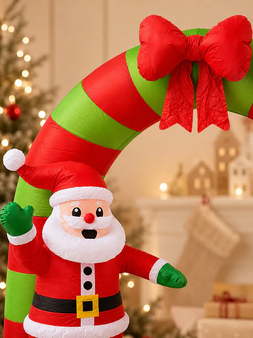 ARCO INFLABLE NAVIDEÑO C/U 3