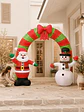 ARCO INFLABLE NAVIDEÑO C/U - Miniatura 6