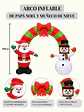 ARCO INFLABLE NAVIDEÑO C/U - Miniatura 8