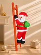 PAPA NOEL INFLABLE CON ESCALERA C/U - Miniatura 5