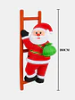 PAPA NOEL INFLABLE CON ESCALERA C/U - Miniatura 6