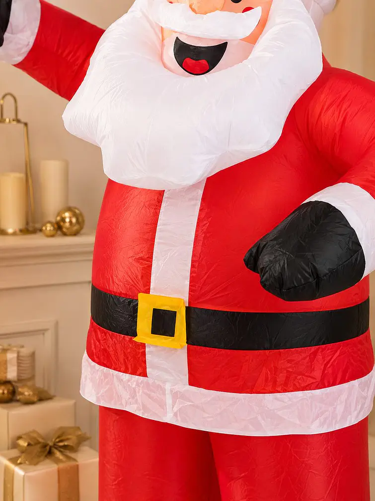 PAPA NOEL INFLABLE CON SELFIE C/U 3