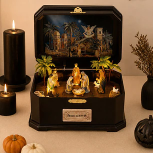 CAJA MUSICAL PESEBRE C/U