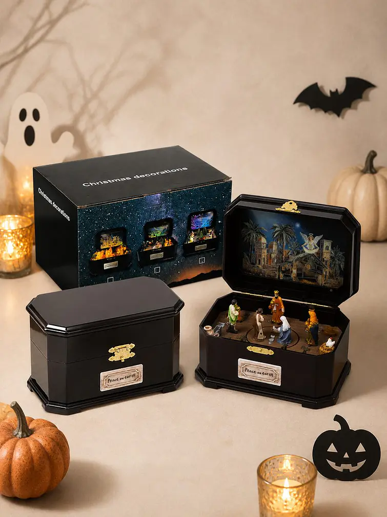 CAJA MUSICAL PESEBRE C/U 5