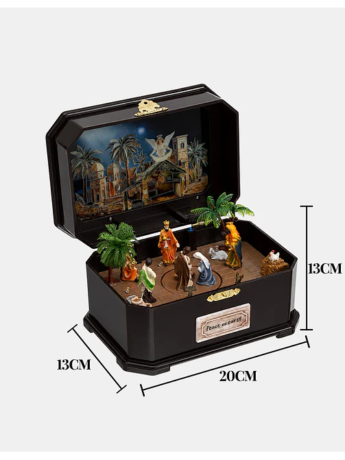 CAJA MUSICAL PESEBRE C/U 7