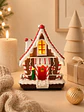 ADORNO NAVIDEÑO CASA DE JENGIBRE C/U - Miniatura 1
