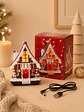 ADORNO NAVIDEÑO CASA DE JENGIBRE C/U - Miniatura 2