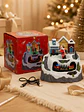 ADORNO NAVIDEÑO PUEBLO Y TREN C/U - Miniatura 1