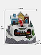 ADORNO NAVIDEÑO PUEBLO Y TREN C/U - Miniatura 7