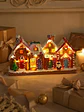 ADORNO NAVIDEÑO PUEBLO DE JENGIBRE C/U - Miniatura 1