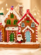ADORNO NAVIDEÑO PUEBLO DE JENGIBRE C/U - Miniatura 3
