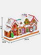 ADORNO NAVIDEÑO PUEBLO DE JENGIBRE C/U - Miniatura 6