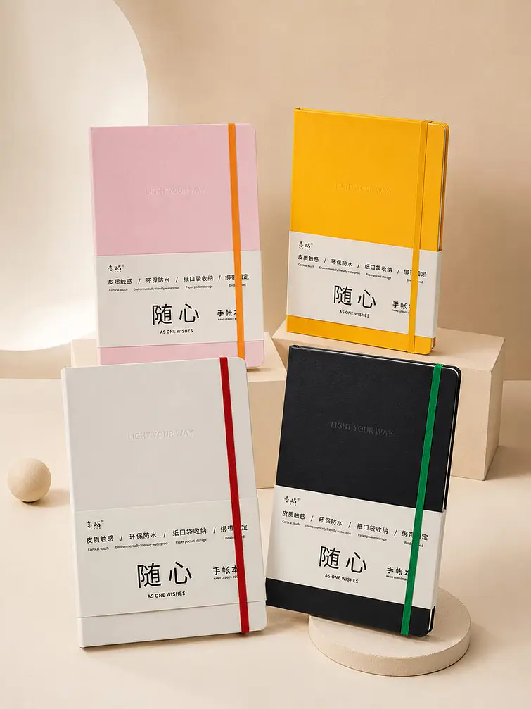 CUADERNO CON ELASTICO A5 C/U 1