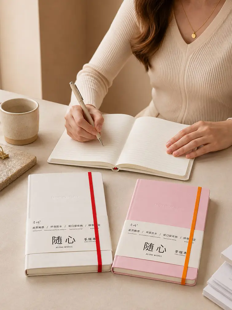 CUADERNO CON ELASTICO A5 C/U 4