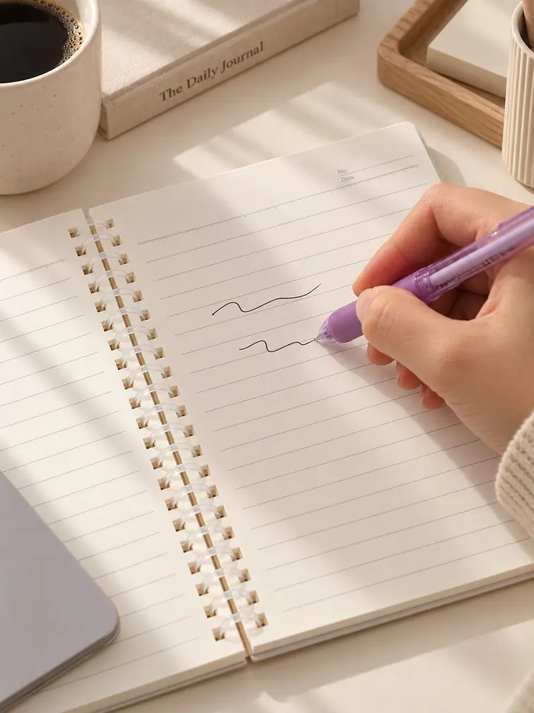 CUADERNO CON HOJAS RAYADAS A5 C/U 2
