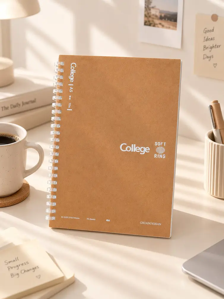 CUADERNO CON HOJAS LISAS B5 C/U 1